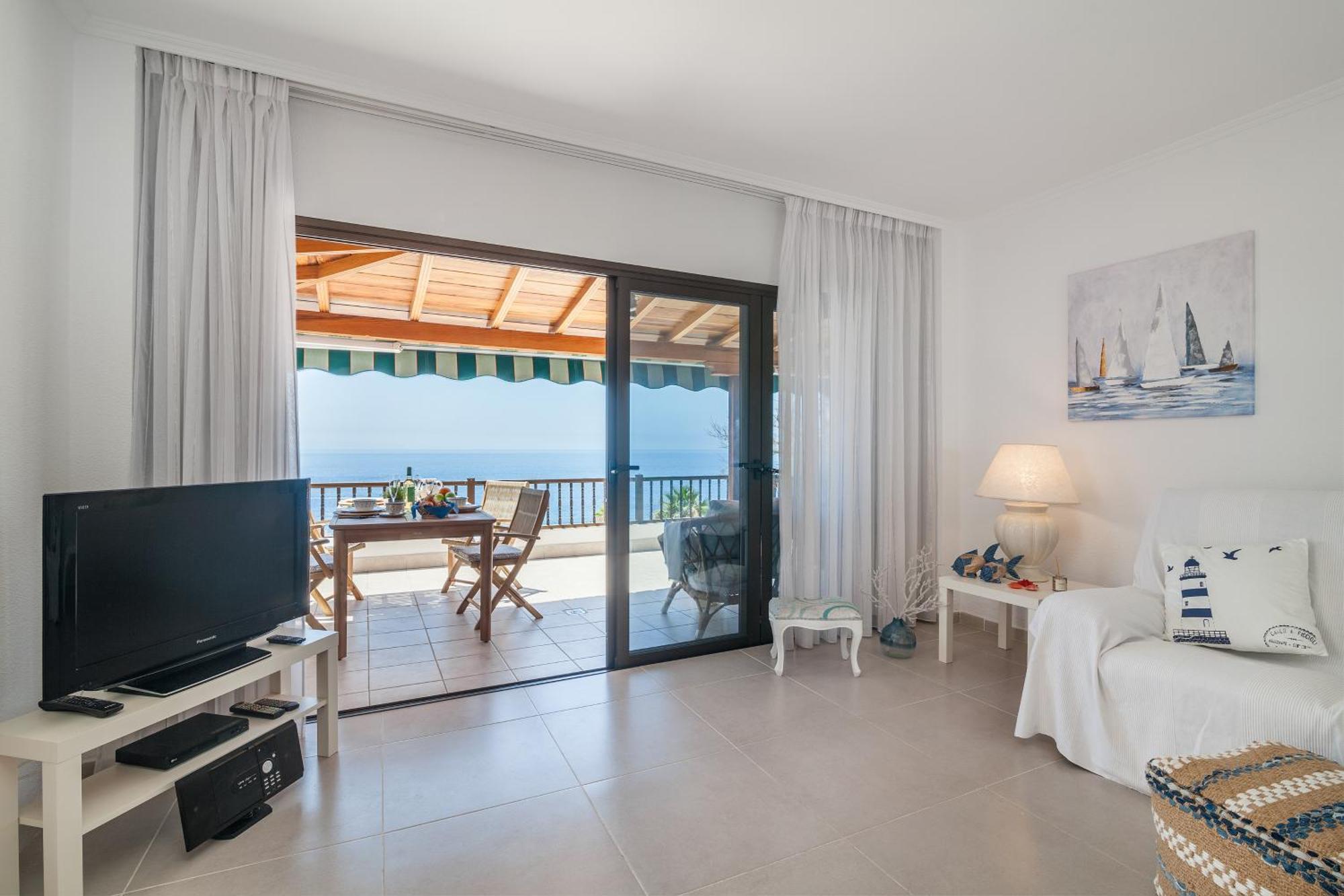 Caramello - Ac, Cliffs & Ocean View, Fibre Net, Garage, Tv Channels Apartment Acantilado de los Gigantes